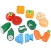 Jokomisiada Wooden fruit and vegetable cutting board with magnet, BOX, knife, ZA4121