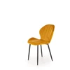 Nežinomas Dining room chair. yellow. 48 cm x 57 cm x 85 cm