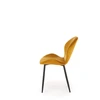 Nežinomas Dining room chair. yellow. 48 cm x 57 cm x 85 cm