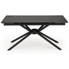 Halmar Dining table extendable Vitorino. juodas. 160 - 220x90x75 cm