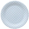 Vienkartinės lėkštės PAW Mėlyna Dots, Ø 23 cm, 8 vnt.