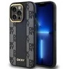 Apple iPhone 13 Pro Max DKNY Hardcase Leather Checkered Mono Pattern MagSafe (DKHMP13XPCPVSLK) dėklas telefonui juodos spalvos