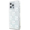 iPhone 15 Pro Max DKNY dėklas Liquid Glitter Big Logo (DKHCP15XLCPEPT) baltos spalvos