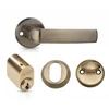 Door handle. outdoor MP MRO-06-35A AB set. bronze