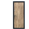 DOOR STEEL OPTIM-185 BROWN 860X2050X80L