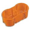 Double mounting box Pawbol A.0010PG. 68 x 60 mm