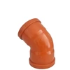 Lauko kanalizacijos dvimovė alkūnė Magnaplast, Ø 110 mm, 45°