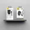 Dudao A26TCEU PD QC 25W GaN USB-A USB-C sieninis įkroviklis su USB-C laidu - Juodas
