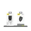 Dudao A27 MaxC 35W laidinis įkroviklis + USB-C kabelis – juodos spalvos