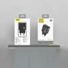 Dudao A27P 30W PD GaN USB-C laidinis įkroviklis – juodos spalvos