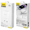 Dudao A4EU USB-A 2.1A laidinis įkroviklis – baltos spalvos + USB-A – Lightning kabelis