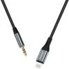 Dudao audio cable Lightning - mini jack 3.5mm 1m pilka (L11PRO)