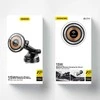 Dudao F12MAX+ automobilio laikiklis su 15 W belaidžiu įkrovikliu, suderinamas su „Magsafe“ – juodas