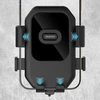 Dudao F7+ holder for bike, motorcycle, scooter - juodas