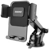 Dudao F8Max+ car holder for dashboard or windshield – juodos spalvos