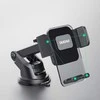 Dudao F8Max+ car holder for dashboard or windshield – juodos spalvos