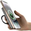 Dudao K28S 20W PD 5000mAh Powerbank su MagSafe is stoveliu – pilkos spalvos