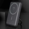 Dudao K28S 20W PD 5000mAh Powerbank su MagSafe is stoveliu – pilkos spalvos