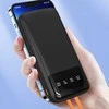 Dudao K6Pro universalus 10000mAh išorinis akumuliatorius su USB laidu, USB Type C, Lightning juodas (K6Pro-juodas)