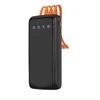 Dudao K6Pro universalus 10000mAh išorinis akumuliatorius su USB laidu, USB Type C, Lightning juodas (K6Pro-juodas)