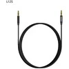 Dudao L12S AUX kabelis mini jack 3.5mm 1m 3-pole stereo – juodos spalvos