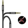 Dudao L12S AUX kabelis mini jack 3.5mm 1m 3-pole stereo – juodos spalvos