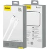 Dudao L2sT USB-A - USB-C 6A Cable 1.2m - Baltas