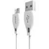 Dudao L4M USB-A - MicroUSB 2.4 A Cable 1m - Baltas