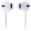 Dudao X14+ laidinės į ausis įdedamos ausinės su „Lightning“ jungtimi, 1,2 m – baltos