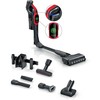 Dulkių siurblys Bosch BCS1041PET stick vacuum/electric broom Baterija Dry HEPA Bagless 0.4 L 23.5 W Juodas, Raudona 4 Ah