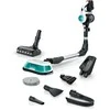 Įkraunamasis du viename dulkių siurblys Bosch Unlimited 7 ProHygienic Aqua, baltas