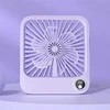 OEM stalo ventiliatorius su reguliuojamu stovu W30 violetinė