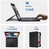 Dux Ducis DK Series dėklas su Bluetooth klaviatūra Apple Apple iPad 10 (2022) - juodos spalvos