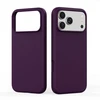 Dėklas DUX DUCIS case PIEL LIQUID SILICONE compatible with MagSafe for iPhone 18 Pro Max/17 Pro max burgundy