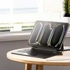 Dux Ducis Keyboard (MK Series) Dėklas with Bluetooth Keyboard skirtas iPad Pro 11″ 2024 – juodos spalvos