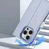 Dux Ducis Lawa Apple iPhone 16 Pro Leather dėklas su Detachable Magnetic Wallet – mėlynos spalvos