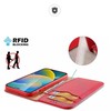 Dux Ducis LEADER LEADER piniginės dėklas HIVO, skirtas IPHONE 15 Pro raudonas