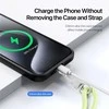 Dėklas DUX DUCIS Plaz - kryžminio korpuso telefono dirželis - žalias/geltonas