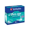 Disc DVD-RW 4.7GB 4X 5PACK VERBATIM