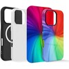 Oem Dvigubo sluoksnio sublimacinis dėklas, suderinamas su „MagSafe“, skirtas IPHONE 13 / 14