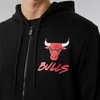Džemperis vyrams New Era Chicago Bulls, juodas, L