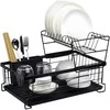 Ruhhy two-level dish drying rack
