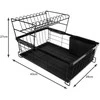 Ruhhy two-level dish drying rack