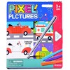 Jokomisiada Edukacinė spalvinimo knyga Pixels