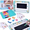 Jokomisiada Mokomasis rinkinys 3in1 LCD lenta + kortelės ANGLŲ KALBOS MOKYMUI TA0113