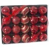 Eglutės rutuliukai Raudona Plastmasinis 6 x 6 x 6 cm (20 vnt.)