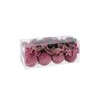 Bigbuy Christmas Eglutės žaisliukai, plastikiniai, 6 cm, 8 vnt.