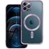 Dėklas Oem Case for iPhone 11 PRO Electro Mag Cover compatible with MagSafe violetinė