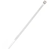 Tvirtinimo dirželis Elematic, 2,5 x 98 mm, baltas