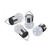 Elight Dārza Dekors Saules IP65 LED Solo Laternas karājamais spuldzes stils (9x6cm) ar tumšuma sensoru